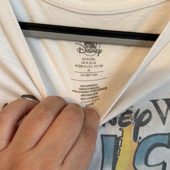 Disney “vintage” long sleeve shirt in XL - Picture 3 of 4